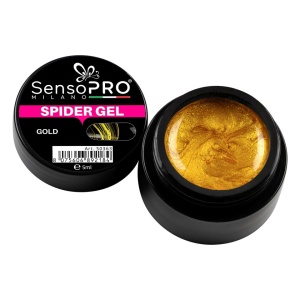Spider Gel Gold, 5 ml - SensoPRO Milano - Img 2