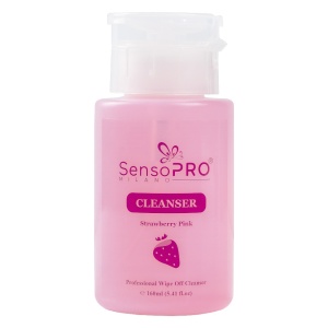Cleanser Unghii SensoPRO Milano Strawberry, 160 ml