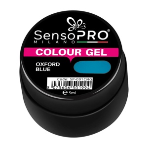 Gel UV Colorat SensoPRO Milano Oxford Blue, 5ml - Img 2