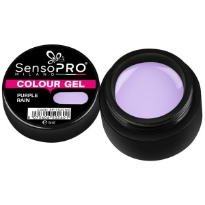 Gel UV Colorat SensoPRO Milano Purple Rain, 5ml