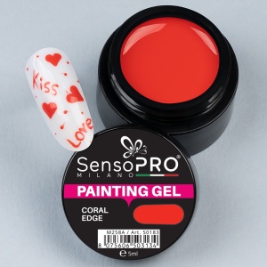 Gel UV Pictura Unghii SensoPRO Milano, Coral Edge 5ml