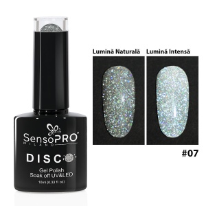 Oja Semipermanenta Disco First Dance #07, SensoPRO Milano 10ml - Img 3