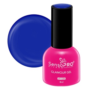 Oja Semipermanenta Glamour Gel SensoPRO Milano, 35 Blue Moon, 8ml