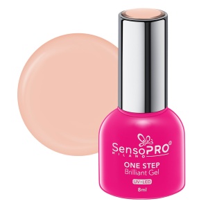 Oja Semipermanenta One Step Brilliant Gel SensoPRO Milano, 35 Extra Fabulous, 8ml