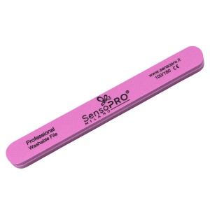 Pila Buffer Unghii SensoPRO Milano, Dreapta 100/180, roz