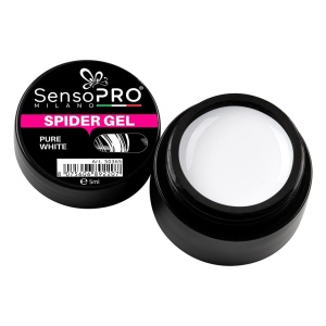 Spider Gel Pure White, 5 ml - SensoPRO Milano - Img 2