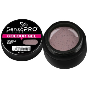 Gel UV Colorat SensoPRO Milano Castle Mist, 5ml