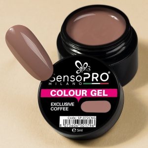 Gel UV Colorat SensoPRO Milano Exclusive Coffee, 5ml - Img 3