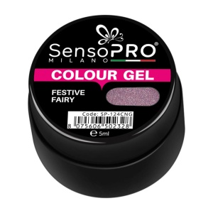 Gel UV Colorat SensoPRO Milano, Festive Fairy, 5ml - Img 2