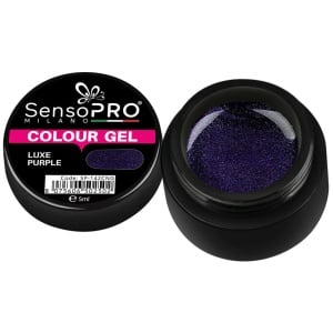 Gel UV Colorat SensoPRO Milano, Luxe Purple, 5ml