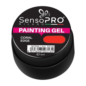 Gel UV Pictura Unghii SensoPRO Milano, Coral Edge 5ml - Img 3