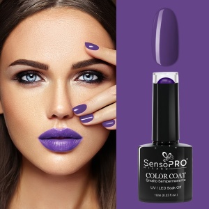 Oja Semipermanenta 168 Purple Haze, SensoPRO Milano 10ml - Img 2