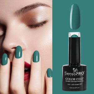 Oja Semipermanenta 171 Tropical Teal, SensoPRO Milano 10ml - Img 2
