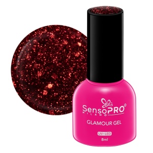 Oja Semipermanenta Glamour Gel SensoPRO Milano, #117 Glory Odyssey, 8ml