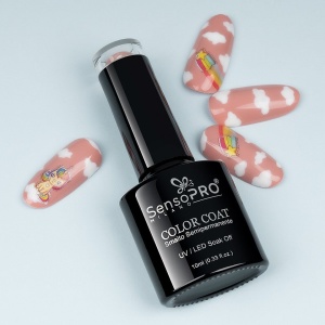 Oja Semipermanenta SensoPRO Milano, 078 Nude Pink, 10ml - Img 2