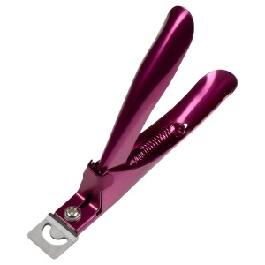 Cleste Unghii tip ghilotina pentru tipsuri SensoPRO Milano, Hot Pink - Img 3