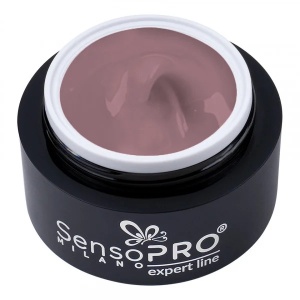 Gel Constructie Unghii Expert Line SensoPRO Milano 15ml, Naked