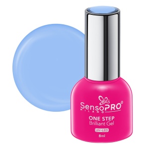 Oja Semipermanenta One Step Brilliant Gel SensoPRO Milano, 57 Always Confident, 8ml