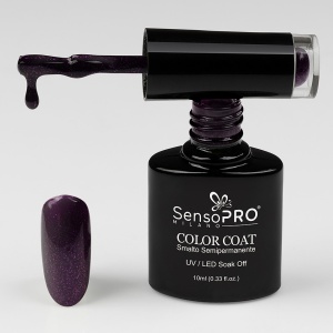 Oja Semipermanenta SensoPRO Milano, 076 Vivid Violet, 10ml - Img 2