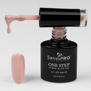 Oja Semipermanenta SensoPRO Milano One Step 10ml culoare Nude - 019 Peace and Love - Img 2