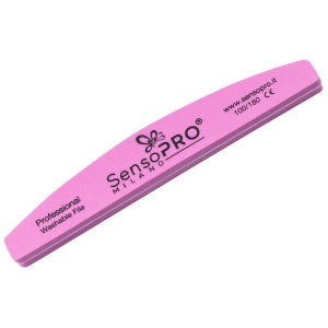 Pila Buffer Unghii SensoPRO Milano, Semiluna 100/180, roz