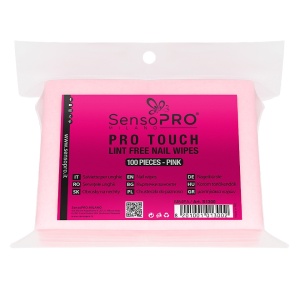 Servetele Unghii Pro Touch - SensoPRO Milano, Pink, 100 buc - Img 3