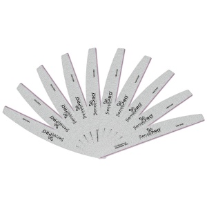 Set 10 Pile Unghii Semiluna granulatia 180/240 - SensoPRO Milano