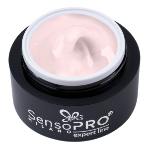 Gel Constructie Unghii Expert Line SensoPRO Milano 15ml, Shimmer Old Rose