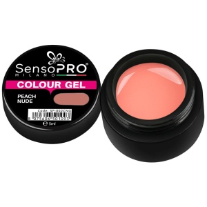 Gel UV Colorat SensoPRO Milano, Peach Nude, 5ml