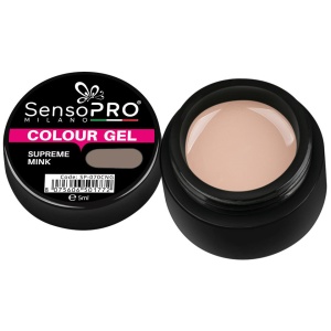 Gel UV Colorat SensoPRO Milano Supreme Mink, 5ml