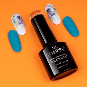 Oja Semipermanenta SensoPRO Milano, 140 Dreamy Turquoise, 10ml - Img 2