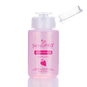 Soak-Off Remover SensoPRO Milano Strawberry, 160 ml