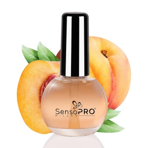 Ulei Cuticule Pensula SensoPRO Milano, Peach, 15ml