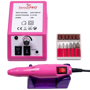 Freza Unghii Profesionala SensoPRO Milano Star Nails 20000 RPM, Roz - Img 4
