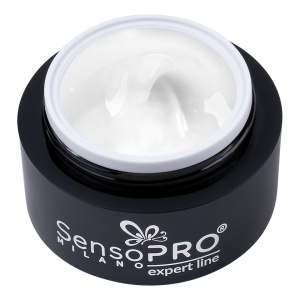 Gel Constructie Unghii Expert Line SensoPRO Milano 15ml, Milky White