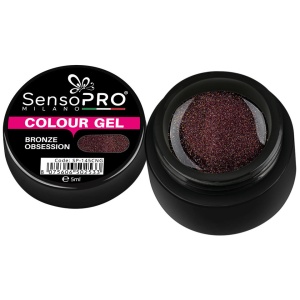 Gel UV Colorat SensoPRO Milano, Bronze Obsession, 5ml
