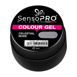 Gel UV Colorat SensoPRO Milano Celestial Nude, 5ml - Img 2