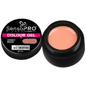 Gel UV Colorat SensoPRO Milano Honey Beige, 5ml