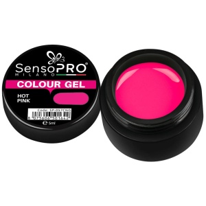 Gel UV Colorat SensoPRO Milano Hot Pink, 5ml
