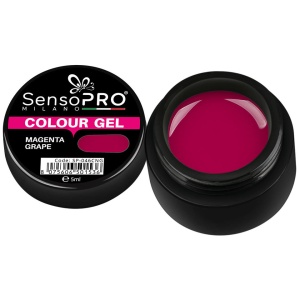 Gel UV Colorat SensoPRO Milano Magenta Grape, 5ml