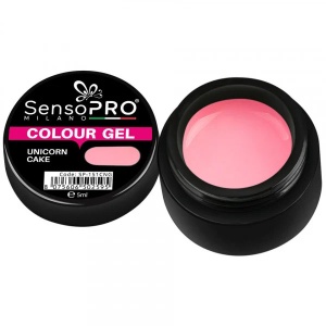 Gel UV Colorat SensoPRO Milano Unicorn Cake, 5ml