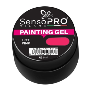 Gel UV Pictura Unghii SensoPRO Milano, Hot Pink 5ml - Img 3