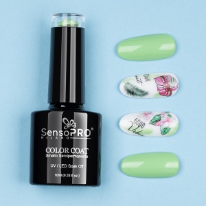 Oja Semipermanenta 164 Green Sorbet, SensoPRO Milano 10ml - Img 2