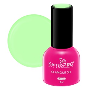 Oja Semipermanenta Glamour Gel SensoPRO Milano, 69 Exotic Flirt, 8ml