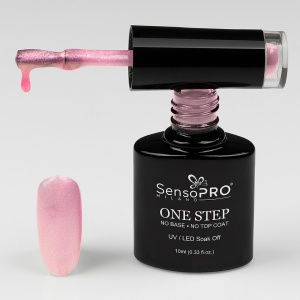 Oja Semipermanenta One Step SensoPRO Milano #017 Sparkle Bubble, 10ml - Img 2
