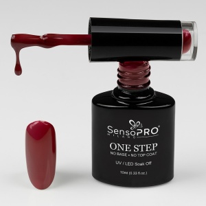 Oja Semipermanenta One Step SensoPRO Milano #050 Burgundy Lover, 10ml - Img 2