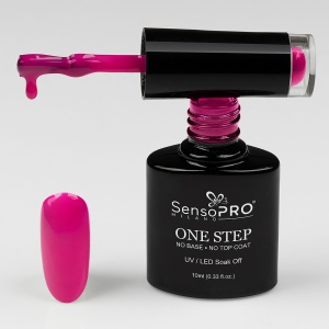 Oja Semipermanenta SensoPRO Milano One Step 10ml culoare Roz - 040 Fuchsia Wonder - Img 2