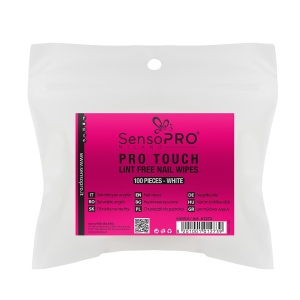 Servetele Unghii Pro Touch - SensoPRO Milano, White, 100 buc - Img 3